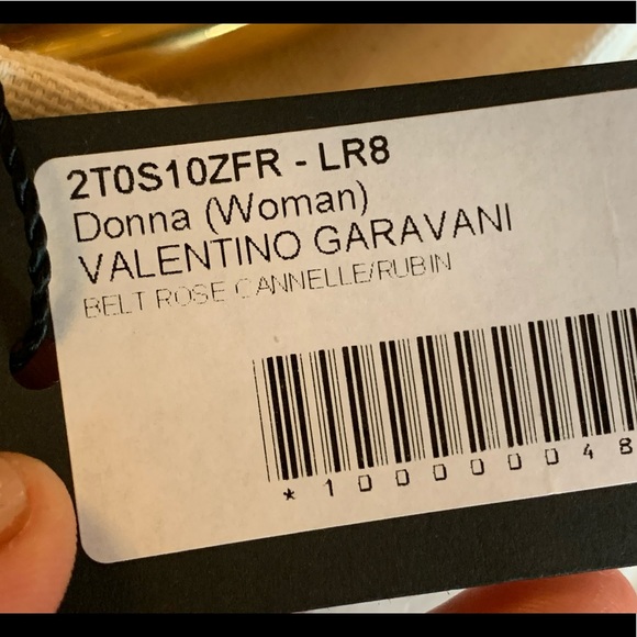 Valentino V-Logo Reversible Belt - Picture 9 of 16